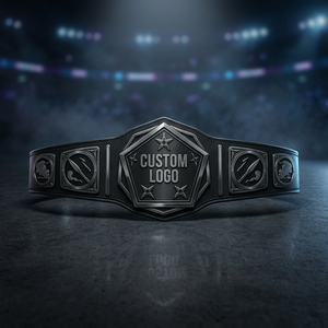 Cinturón de Victoria Definitivo de Cuero Genuino Diseñado para Campeones de Lucha Libre, Jiu-Jitsu, Karate, Judo y Boxeo - Cinturones de Campeonato Personalizados - Product Image 3