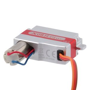 Motor sin Núcleo KST X08H Plus V2.0 DC7.4V 5.3Kgf.cm 0.09seg 9.5g 8mm con Terminales Horizontales de Aleación de Aluminio para Planeadores RC, Gran Venta - Product Image 6