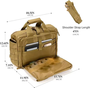 กระเป๋าคาดเอวแนวยุทธวิธีสำหรับผู้ชายกระเป๋าสะพายไหล่กระเป๋าเอกสารยุทธวิธีสำหรับล่าสัตว์กลางแจ้ง - Product Image 2