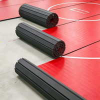 XPE-Schaumstoff-Rollmatte für Ringen, Professionelle MMA-Trainingsmatte, Gepolsterte Bodenmatten, Rutschfeste Judo- und Gymnastikmatten