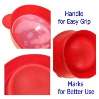 Bol à popcorn en silicone pliable pour micro-ondes, bol à popcorn en silicone, appareil à popcorn pour micro-ondes