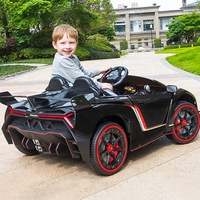 Voiture électrique pour enfants Lamborghini Veneno sous licence, 12V, biplace, pour 2-4 ans, en plastique durable