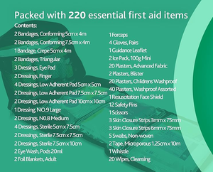 Tragbares medizinisches Erste-Hilfe-Taschen-Kit für Haushalts reisen im Freien Camping ausrüstung Medizin-Überlebens kit - Product Image 3