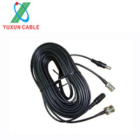 Cable Bnd Dc prefabricado 50 pies 100 pies 150 pies 200 pies 1000 pies Cable CCTV con audio