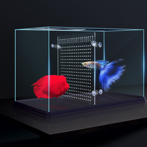 Separatore di plastica del pannello dell'acquario del bordo di isolamento del divisore del carro armato di pesce dell'acquario - Product Image 1