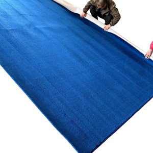 Tappeto <span class=keywords><strong>per</strong></span> Soggiorno Tinta Unita 100% Polipropilene Resistente alle Macchie Ignifugo Durevole <span class=keywords><strong>per</strong></span> Corridoio Caffetteria Ufficio - Product Image 1