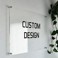Support de Présentation Magnétique en Acrylique Haute Transparence Personnalisable et Réutilisable pour Badges Nominaux d'Employés/Personnel - Catégorie de Produit