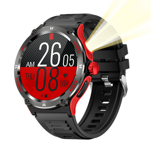 Montre connectée KT76 AMOLED pour appels, fréquence cardiaque, comptage des pas, suivi du sommeil, boussole, étanche 3ATM - Product Image 3