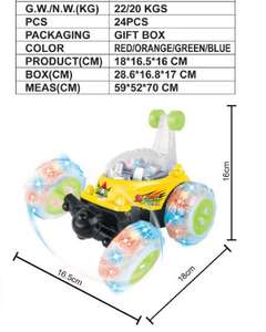 Hot Selling Musical Rc Stunts Rennwagen Fernbedienung Rolling Race Toy <span class=keywords><strong>Car</strong></span> Blinklicht Electric Tumbling Stunt <span class=keywords><strong>Car</strong></span> - Product Image 3