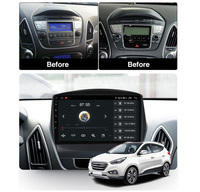 BQCC 10 "Android Voiture Stéréo IPS Écran Tactile CarPlay 4G WIFI GPS Navigation DSP Fonction pour Hyundai Ix35(tucson) 2004-2015