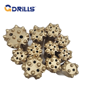 Broca de Botão R32 para Mineração de Minérios e Perfuração de Rochas, Opção de Cor Dourada com Garantia de 3 Anos - Product Image 1