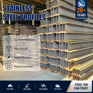 JIS G4305 304 S31803 Stainless Steel H Beam H200x200x8x12mm Pickled for Construction Projects - Product Image 1
