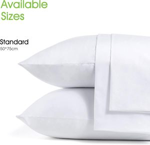 Hypoallergenic Zipper <b>Pillow</b> Protector With Fabric Lamination Waterproof <b>Pillow</b> Protector - Product Image 2