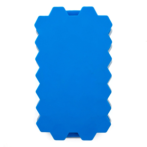 Bac à glaçons pliable en silicone peu encombrant avec couvercle pour voyage et <span class=keywords><strong>petit</strong></span> congélateur - Product Image 6
