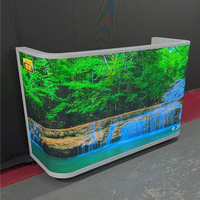Table d'affichage LED intérieure pleine couleur P2 P2.5 à taux de rafraîchissement élevé, taille personnalisable, pour stand DJ, festivals de musique et soirées