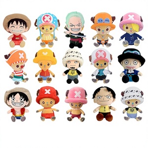 ตุ๊กตาอนิเมะลูฟี่ ช็อปเปอร์ โซโล ของแท้ ขนาด 20-30 ซม. พร้อมไส้ใยฝ้าย PP ของขวัญตุ๊กตาการ์ตูน - Product Image 1