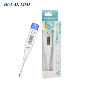 Produsen OEM termometer mulut Digital sarung penutup tangan pendeteksi sekali pakai ketiak mulut klinis demam kaku - Product Image 1