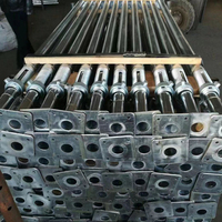 Vente en gros d'usine : Planches réglables en acier Q235 de marque Derfon pour coffrage de construction, surface galvanisée/peinte, épaisseur 1,5-3,0 mm
