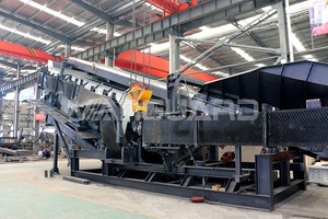 <strong>Portable</strong> Quarry Heavy Duty Mobile Screening Plant Unit Price Vibrating Screen Mobile <strong>Screener</strong> - Product Image 4