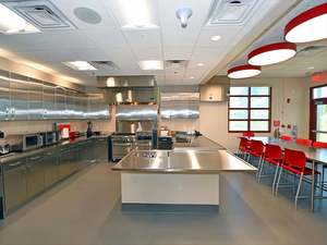 Mueble de Cocina Moderno Independiente de Acero Inoxidable 304 con Acabado Brillante, Estructura de MDF, Fregadero de Laminado de Mármol, Grifo, Bisagras, Granito Acrílico - Product Image 4