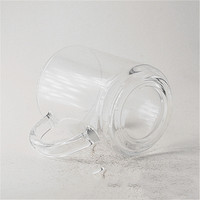 Verre clair tasses à café tasses lait café verre à boire tasse à thé avec poignée verre verres 240ml 8oz Sublimation gobelet tasse