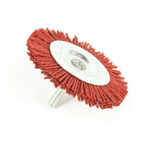 Brosse circulaire en nylon Ttake, tige de 6 mm, grain 180, pour le polissage des métaux - Product Image 2
