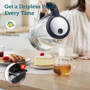Nuevos Productos 2024: Botella de Té de Vidrio, Hervidor de Agua Eléctrico, Electrodomésticos para el Hogar - Product Image 5