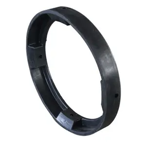 Black smooth ABS plastic mould injection mold suppliers custom plastic ring