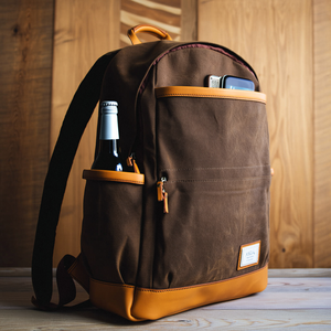 Nhà Sản Xuất Sinh Viên Cắm Trại Ba Lô Đa Chức Năng Sáp Vải Du Lịch Kinh Doanh Ba Lô Hàng Ngày Ba Lô - Product Image 1