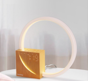 Sveglia <span class=keywords><strong>IBN</strong></span> Personalizzata per Bambini con Simulazione Naturale dell'Alba, Lampada con Luce Ambientale, Rumore Bianco e Carillon - Product Image 3