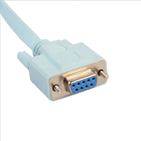 Adaptador de serie de gestión de dispositivos, Cable de consola Db9 a Rj45 de alta calidad, 1,5 M