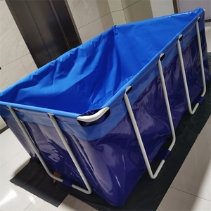 Piscinas Rectangulares Desmontables Plegables de Acero Inoxidable, Piscinas Elevadas de Plástico para Exteriores para Adultos - Product Image 3