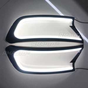 1 Paire de caches de phares LED en ABS, garnitures de phares, sourcils de phares pour FORD RANGER T6 WILDTRAK 2015 2016 2017 2018 Accessoires - Product Image 3