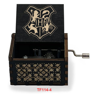 Popular Harry Music Wooden Magic Academy Music Box Película Melody 18 Note Recuerdo especial para fanáticos Regalos de Navidad familiares - Product Image 6