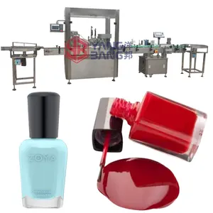 JB-Y2 Automatic Glass Bottle Filling Capping Vial Glue Gel Nail Polish Filling Capping Machine