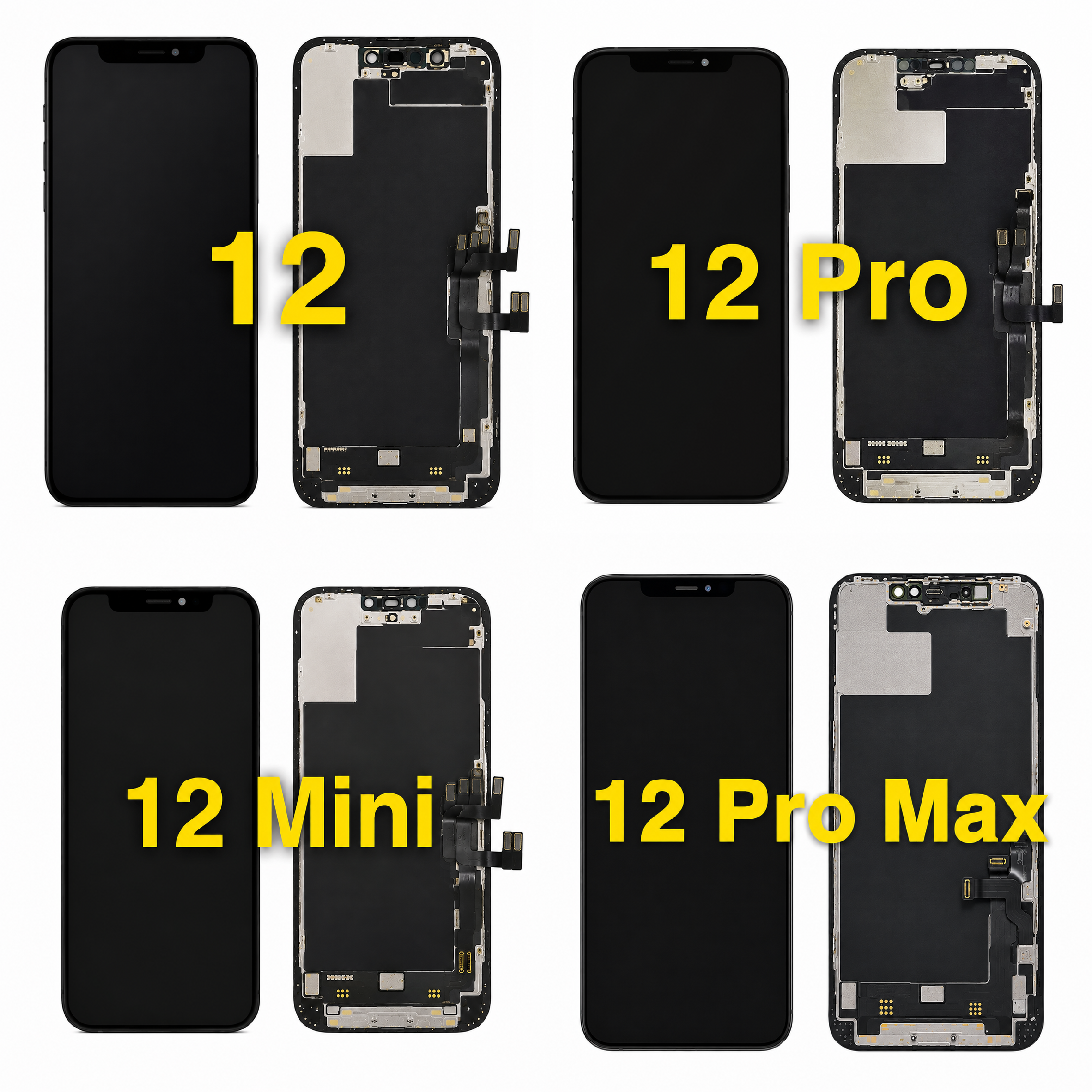 OME Display Stable for <strong>12</strong>/<strong>12</strong> <strong>Mini</strong>/<strong>12</strong> Pro/<strong>12</strong> Pro Max In-cell Screen 3-Month Warranty-Wholesale Large Quantities Low Prices