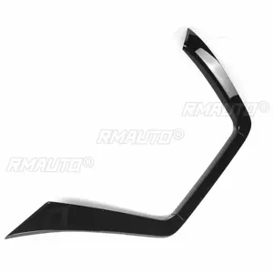 3 piezas de molduras decorativas para la parrilla delantera del coche Nissan Altima 2019-2021, cubiertas de marco para parrillas de carreras, adhesivos decorativos - Product Image 4