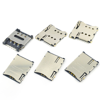 Support de carte Nano SIM GXD, connecteur de remplacement pour téléphone portable/tablette (type SMT 6 broches)