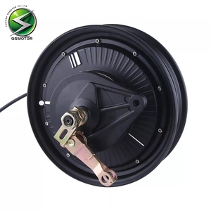 Moteur de moyeu de roue BLDC étanche IP54 de 10 pouces 1000W 48V/72V pour trottinettes électriques et vélos électriques avec option de frein à disque/tambour - Product Image 6