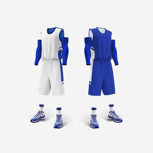 Maillots de <span class=keywords><strong>basket</strong></span>-ball/football personnalisés en gros, imprimés par transfert thermique, anti-UV, respirants, séchage rapide, tailles XL-5XL, numéros d'équipe personnalisés - Product Image 2
