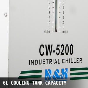 Máquina enfriadora industrial, enfriador de agua con láser de CO2, 6L, 50Hz, 60Hz, 220V, 110V, V, CW5202 - Product Image 4
