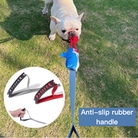 Jouet à mâcher pour chien avec ventouse, durable, couineur, pour intérieur et extérieur, modèles Requin, Aigle, Maïs