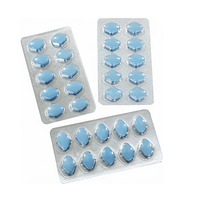 Tabletas Energéticas de Ginseng Natural y Maca, Píldoras Azules para la Fertilidad Masculina, OEM, Muestra Gratuita Disponible