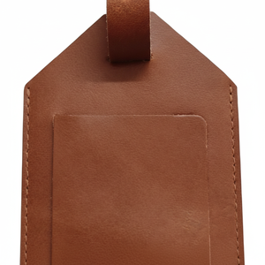 Etiqueta de etiqueta de equipaje de regalo promocional, etiqueta de identificación de maleta de cuero genuino de viaje con diseño personalizado, barata, 2022 - Product Image 1