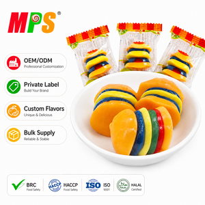 Serie Popular de Dulces: Pizza, Hamburguesa, Sándwich, Hot Dog, Bolsa Vertical, Gelatina, Gomitas - Product Image 1