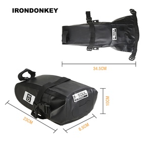 Sacoche de selle de vélo imperméable IRONDONKEY pour extérieur, sacoche de sport pour cyclisme avec sangle réglable légère - Product Image 5