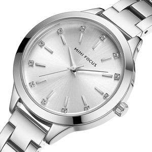 MINI FOCUS <span class=keywords><strong>orologio</strong></span> da <span class=keywords><strong>donna</strong></span> Top brand fashion <span class=keywords><strong>orologio</strong></span> da <span class=keywords><strong>donna</strong></span> semplice di alta moda impermeabile <span class=keywords><strong>blu</strong></span> Relojes in acciaio inossidabile - Product Image 2