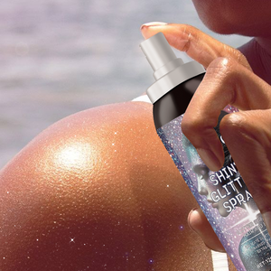 Poudre de pulvérisation de <span class=keywords><strong>paillettes</strong></span> brillantes de longue durée à séchage rapide de marque privée pour la fête de réglage de maquillage de <span class=keywords><strong>vêtements</strong></span> de cheveux de corps - Product Image 3