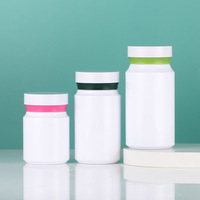 Bouteilles en plastique PET haut de gamme avec plusieurs spécifications Capsule Candy Medicine et bouteilles de distribution vides