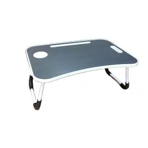 A buon mercato colorato piccolo cuscino pieghevole tavoli in legno laptop lap desk computer bed stand tavolo da tè in legno